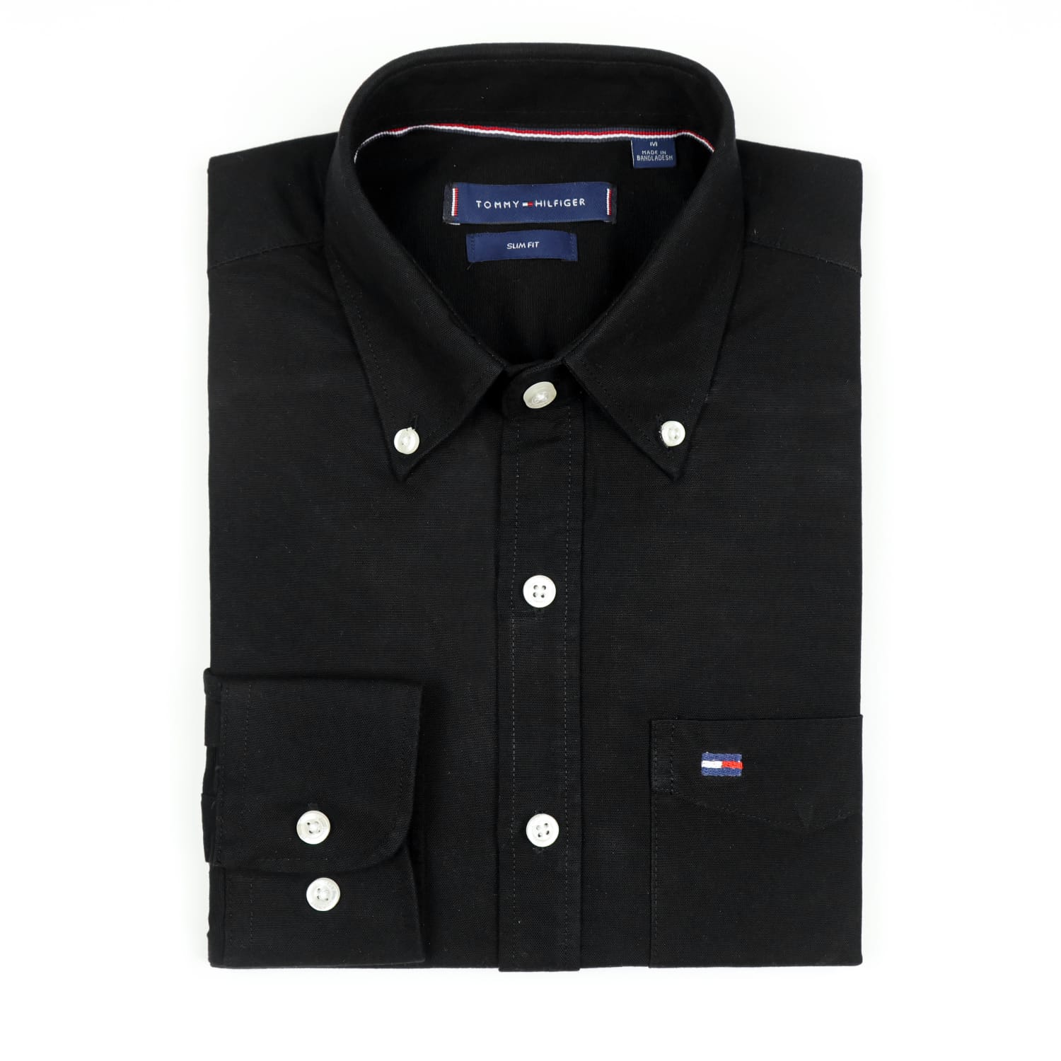 Premium Oxford Cotton Slim Fit Shirt | Black
